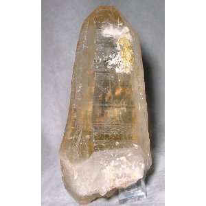 Citrine with Muscovite Natural Cathedral Crystal Brazil  