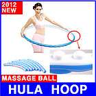   MASSAGE hula hoop 1.6LB weighted exercise fitness diet workout hoola