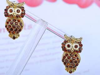 description these are a hoot cute owl studded earrings covered with 