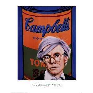  Homage To Andy Warhol Poster Print