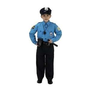  Police Officer Costume, Size 8/10: Toys & Games