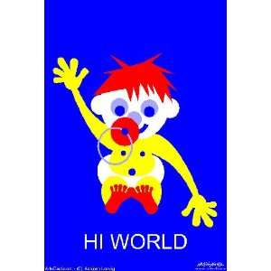   Poster Print Asbjorn Lonvig   24x32 inches   Hi World