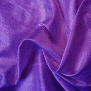  Silk Dupioni Fabric 226 Monets Purple: Home & Kitchen