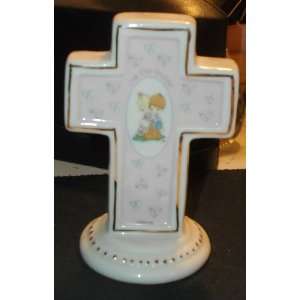  Precious Moments Ceramic Cross Love One Another 