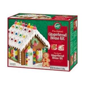 Wilton Pre Baked Gingerbread House Kit ; 6 Items/Order 