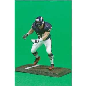   Figure with Brian Urlacher in Chicago Bears Blue Jersey Toys & Games