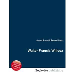  Walter Francis Willcox Ronald Cohn Jesse Russell Books