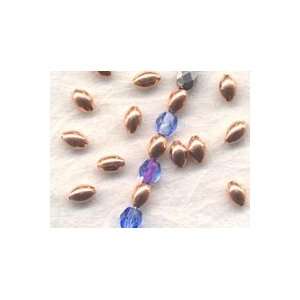  Copper Smooth Oval Beads 3x5mm Arts, Crafts & Sewing