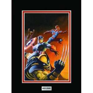  New Avengers By Alex Horley Laser Cel Toys & Games