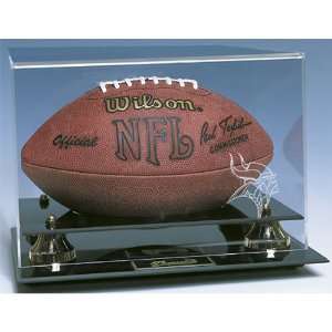  Minnesota Vikings NFL Deluxe Football Display Case: Sports 