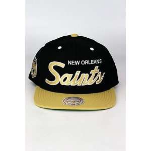 Mitchell & Ness New Orleans Saints Black Gold Special 