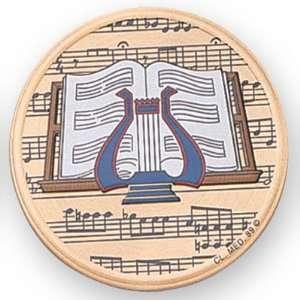  Music General Insert / Award Medal Musical Instruments