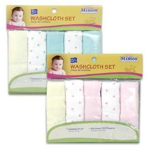  5pc Baby Washcloths Set