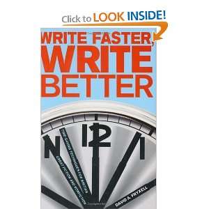  Write Faster, Write Better [Hardcover] David Fryxell 