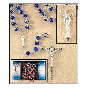 Gifts of Faith Milagros Our Lady of Grace Rosary, 12mm Double Capped 