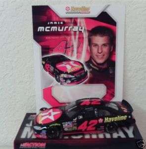 2004 Jamie McMurray 42 TEXACO HAVOLINE 1/24 Action Platinum NASCAR 