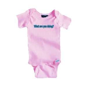 What Are You Doing? Microblogger Infant Onesie Baby