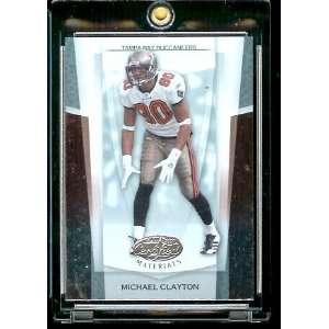   Michael Clayton   Tampa Bay Buccaneers   NFL Trading Card: Sports