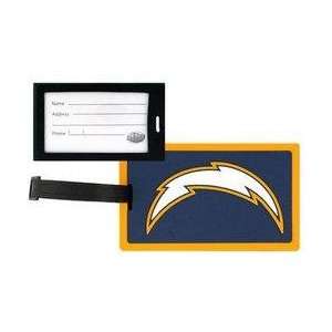  NFL Luggage Tag   San Diego Chargers: Sports & Outdoors