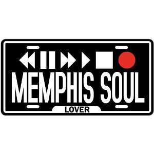    New  Play Memphis Soul  License Plate Music