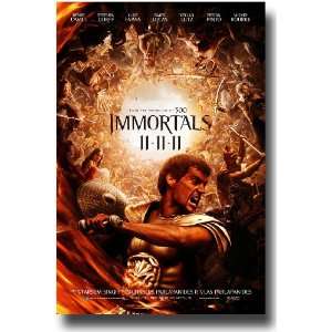  Immortals Poster   2011 Movie Promo 11 X 17   Mickey 