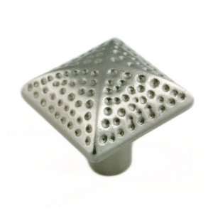   Square Cabinet Knob with Divet Indents CK 9311 P