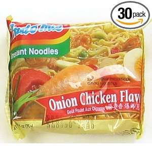 Indomie Instant Noodles, Onion Chicken Flavor, 2.65 Ounce (Pack of 30 