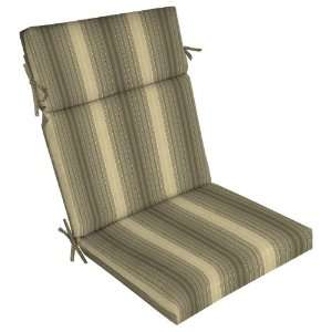   Reversible Indoor/Outdoor Chair Cushion F577715B: Patio, Lawn & Garden