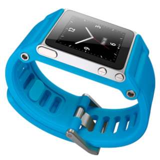   TikTok Watch Band Strap for iPod Nano 6G CYAN 100% AUTHENTIC  