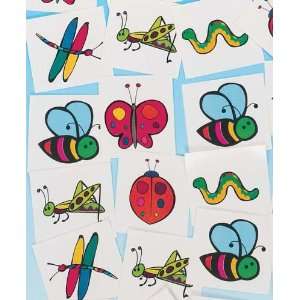  Insect Temporary Tattoos (144/PKG): Toys & Games