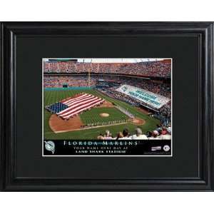    Personalized MLB Florida Marlins Stadium Print: Sports & Outdoors