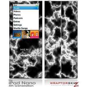 iPod Nano 4G Skin   Electrify White Skin and Screen Protector Kit by 