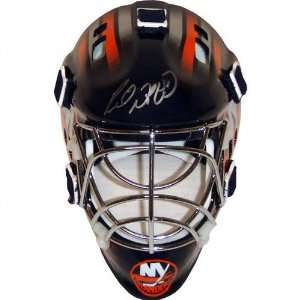 Rick DiPietro New York Rangers Autographed Mini Goalie 