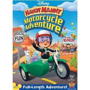  HANDY MANNY MANNYS MOTORCYCLE ADVENTURE (DVD): Toys 