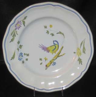 PEROUGES by LONGCHAMP FRENCH FAIENCE DINNER PLATE  