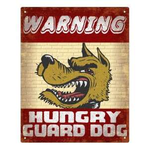 Mancave Guard dog Sign funny vintage plaque: Everything 