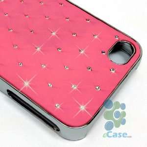 Pink Starry Night Diamond Chip Resistant Crystal Bling Chrome Case for 