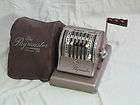 Vintage Antiques Paymaster 7000 Locked Protection  