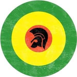  Jamaica Mod Target Button Arts, Crafts & Sewing