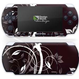   Design Skins for Sony PSP   Mahagoni Blumen Design Folie Electronics