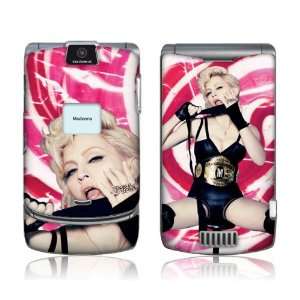   Motorola RAZR  V3 V3c V3m  Madonna  Hard Candy Skin Electronics