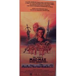  MAD MAX BEYOND THUNDERDOME (AUSTRALIAN DAYBILL) Poster 