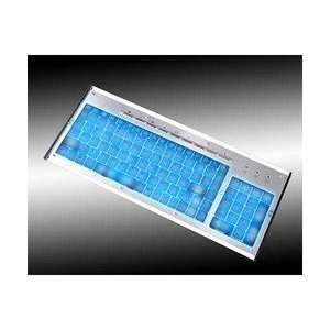  Blue Luminescent USB Keyboard Electronics