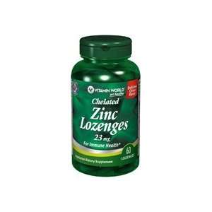  Zinc Lozenges 23 mg. 60 Lozenges