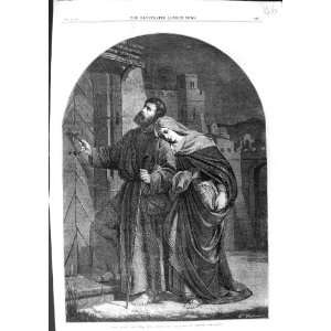  1866 KRIEBEL FINE ART LADY MAN CHRISTMAS RELIGION: Home 