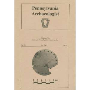  Pennsylvania Archaeologist (75 no. 2 Fall 2005) Joe Baker 
