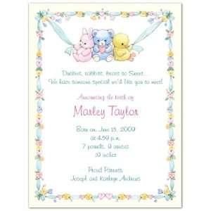  Little Ones Birth Announcements   Set of 20 Baby