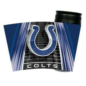  Indianapolis Colts Insulated Travel Mug: Sports & Outdoors