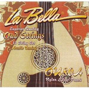  La Bella Oud Nylon Arabic Tuning, OU80A: Musical 