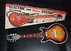 Vintage Gibson 335 Tin toy Electric type Deluxe Guitar Sunburst 1960s 